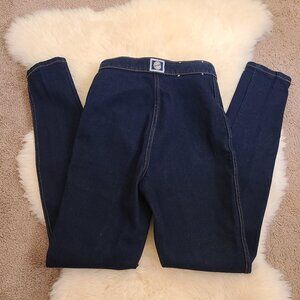 Vintage Memo Sportwear High Waisted Dark Wash Skinny Jeans - Very Rare